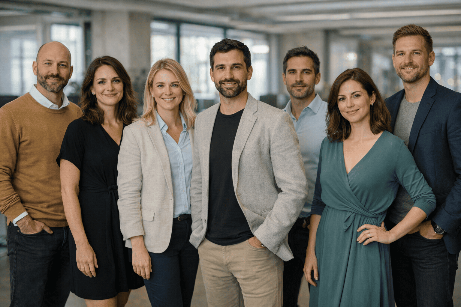 Team working on AI trading platform — Segura Acumavía